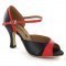 Black & Red Patent Leather Sandal adls282801