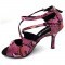 Pink Serpentine Patent Sandal adls289301