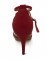 Red Flannelet & Mesh Sandal adls291001