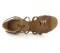 Bronze leather Sandal  fls1621-3