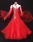 Red Spandex & Gauze Dress  SZ-HYJ-B1105