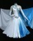 White Spandex & Chiffon Dress  SZ-HYJ-B1114