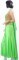 Light Green Mesh & Chiffon Dress  SZ-HYJ-B152